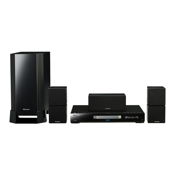 Pioneer HTZ-370DV Specifications