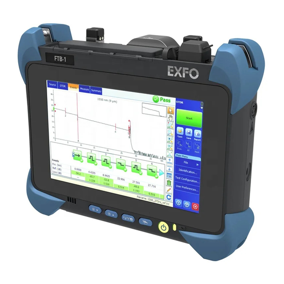 EXFO FTB-700 Series User Manual