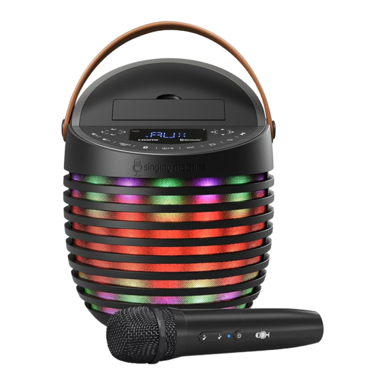 The Singing Machine SMC2020 Instruction Manual