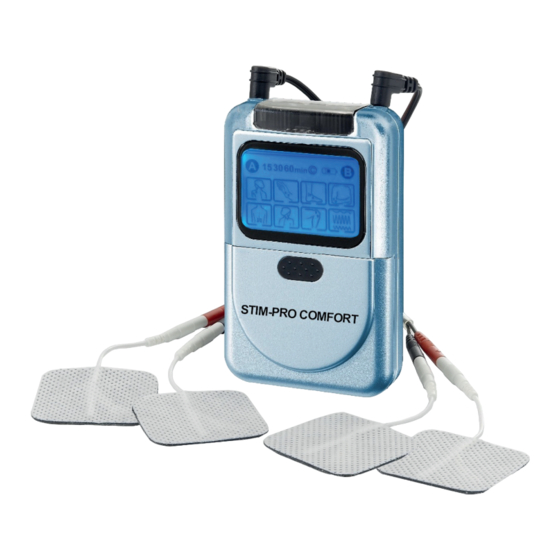 Axion STIM-PRO Comfort+ Instructions For Use Manual