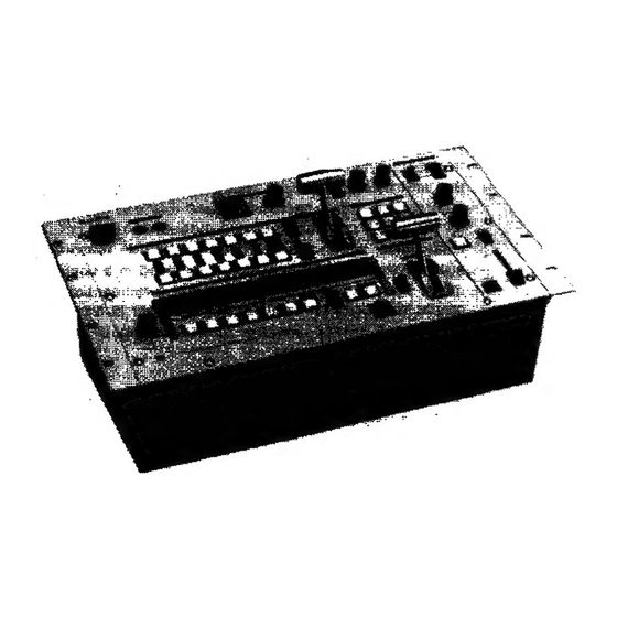Sony SEG-2000A Operating Instructions Manual