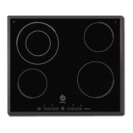 BALAY 3ET713A Instructions For Use Manual