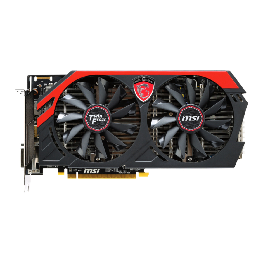 AMD Radeon R9 270X / R9 270 Graphics Manual