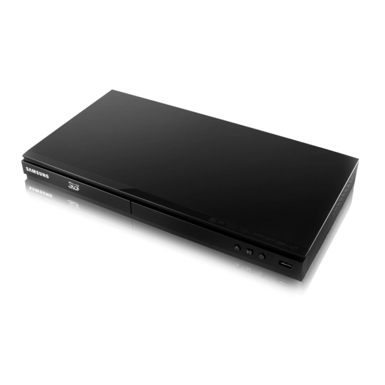 Samsung BD-E5500 User Manual