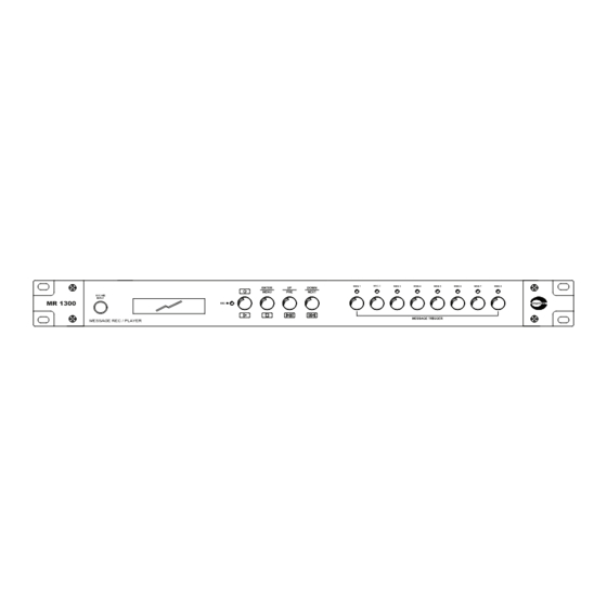 Amperes MR 1300 Instruction Manual