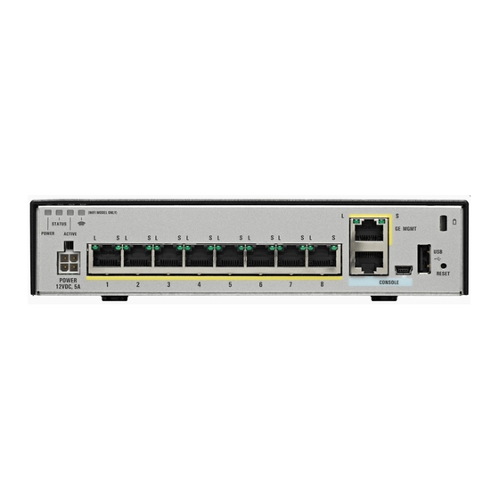 Cisco ASA 5506-X Quick Start Manual