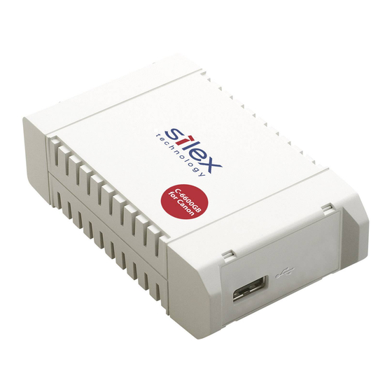 Silex technology C-6600GB Setup Manual