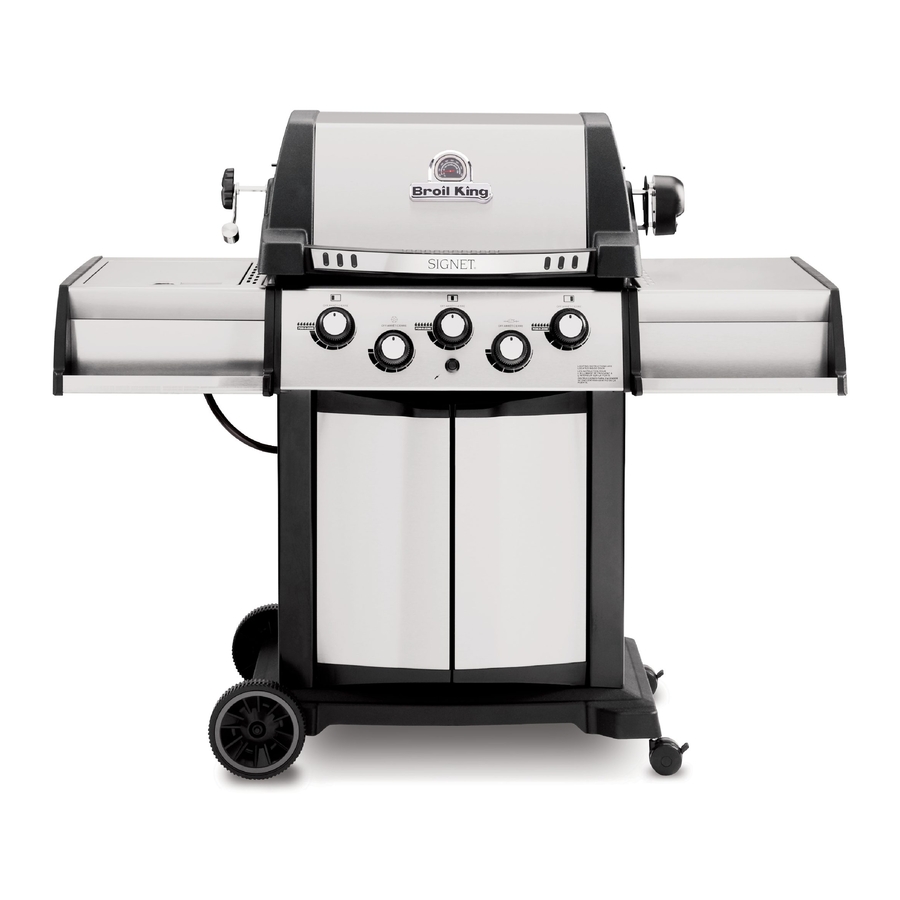 BROIL KING SIGNET 20B Gas Grill Manuals
