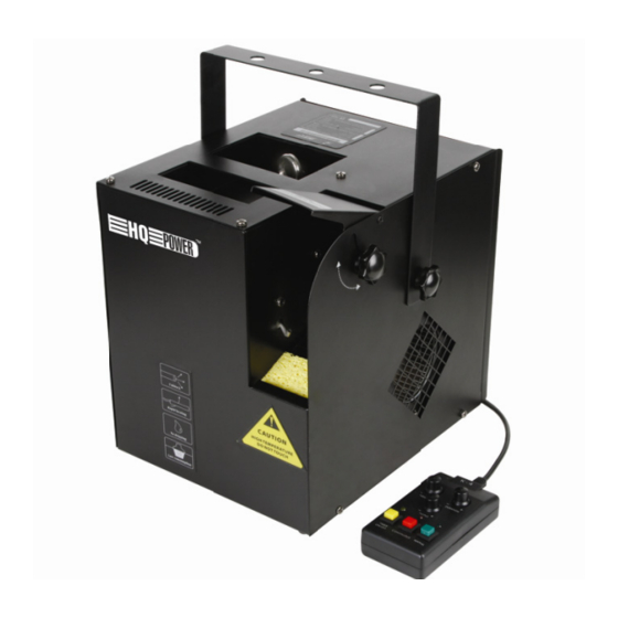 HQ Power VDP600HZ User Manual