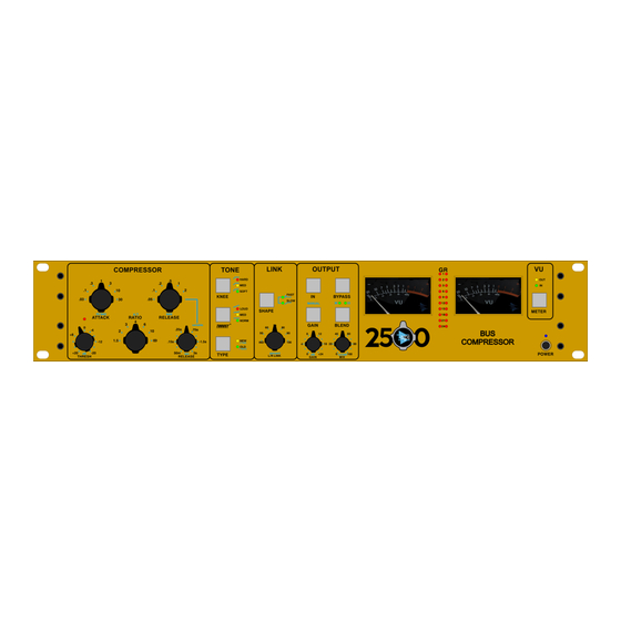 API 2500 Operator's Manual