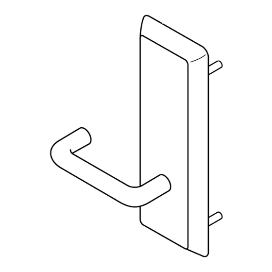 Yale 628F Installation Instructions Manual