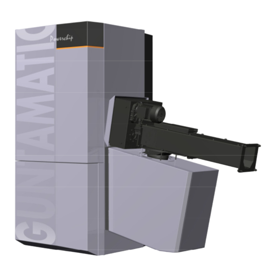 Guntamatic POWERCHIP Series Operating Instructions/System Log Book