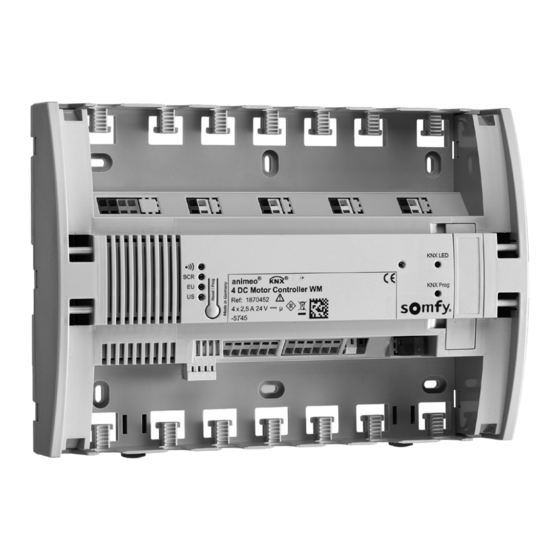 SOMFY animeo KNX 4 DC Installation Manual