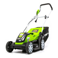 GreenWorks MO09B01 Operator's Manual