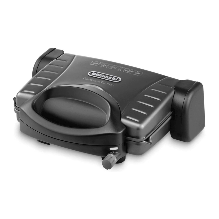 DeLonghi CG 196 Instructions For Use Manual