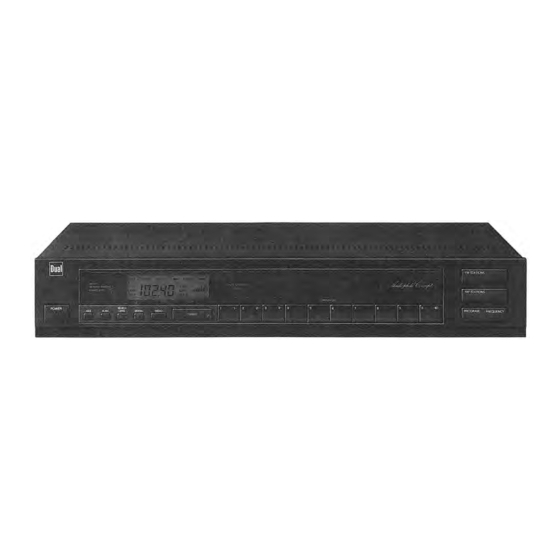 Dual CT 5040 Service Manual