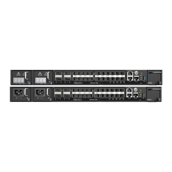 Edge-Core AS7515-24X Quick Start Manual