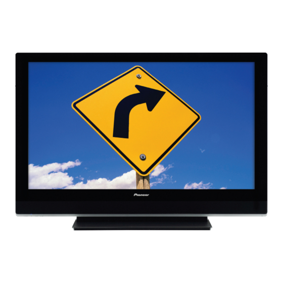 Pioneer PureVision PDP-4271HD Specification