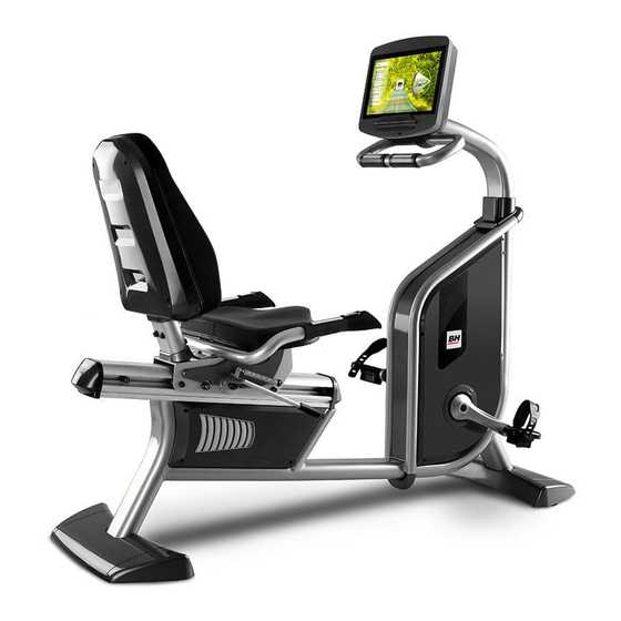 BH FITNESS H895BM Instructions For Assembly And Use