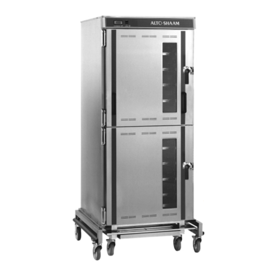 Alto-Shaam CombiMate 10-18W Installation Operation & Maintenance