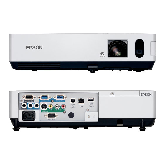 Epson 1815p - PowerLite XGA LCD Projector Manuals