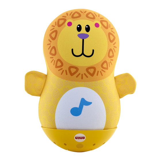Fisher-Price Growing Baby Bat & Wobble Musical Lion Instruction Sheet
