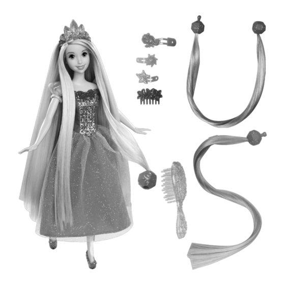 Mattel Disnay Princess Fairytale Hair Rapunzel Instructions
