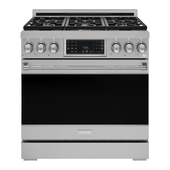 Thor Kitchen GORDON RAMSAY RSE30 Use & Care Manual