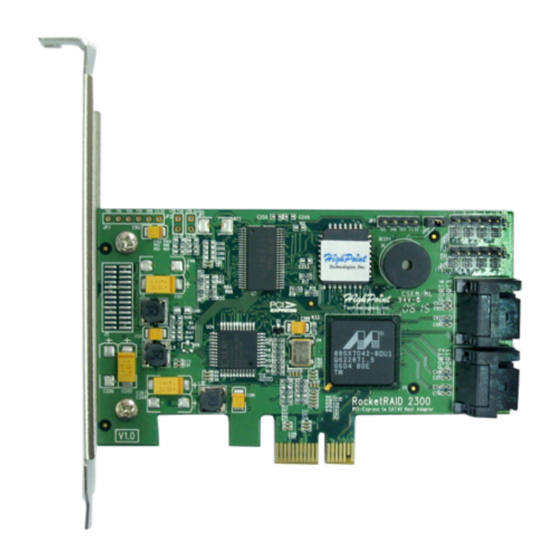 HighPoint RocketRAID 230x User Manual