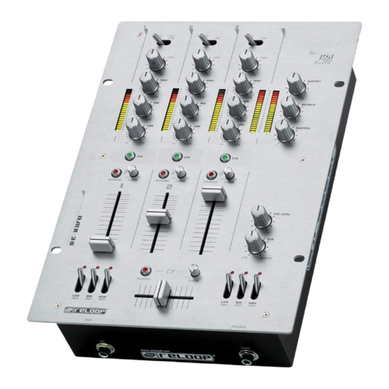 Reloop RMX-30 BlackFire Edition Owner's Manual