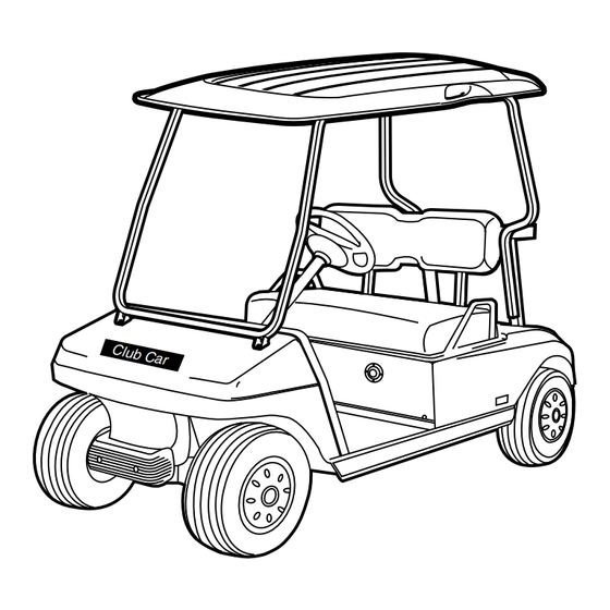 Club Car Gold Standard Gasoline 2005 Owner's Manual