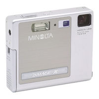 Minolta DiMAGE image Viewer Utility Instruction Manual