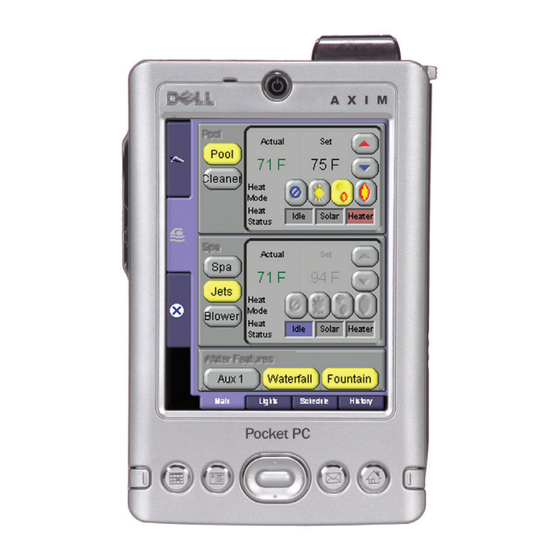 Pentair PDA Quick Start Manual