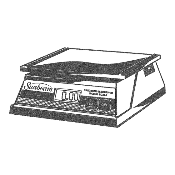 Sunbeam Precision 78411-04 Instruction Manual
