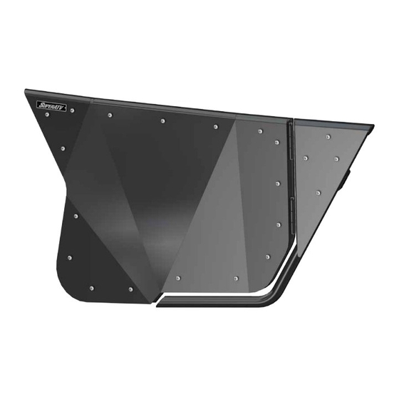 SuperATV DOOR-CF-ZF800EX-00 Installation Instructions Manual