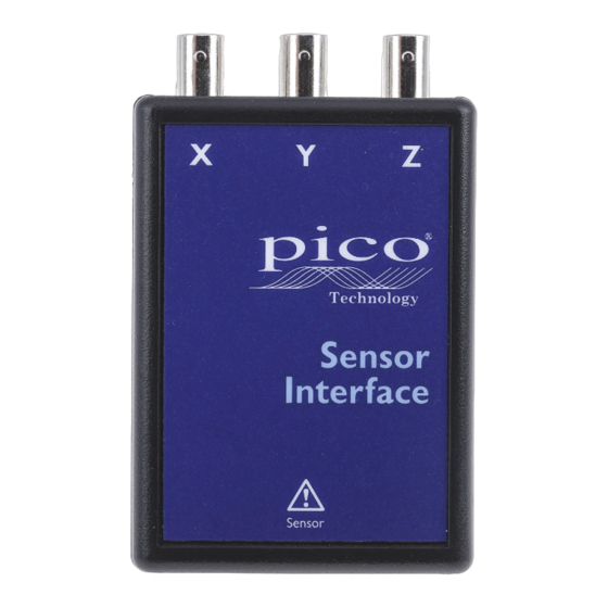 pico Technology PP877 Quick Start Manual