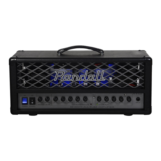 Randall RT50H Owner's Manual