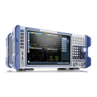 R&S ZNL20 User Manual