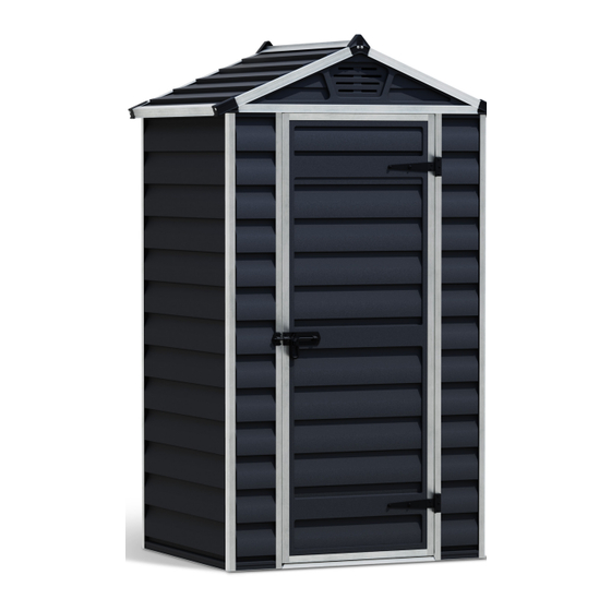 Palram CANOPIA SKYLIGHT 4x3/1.2x1 How To Assemble