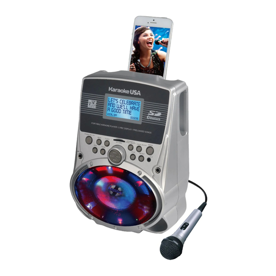 Karaoke USA SD517 User Manual