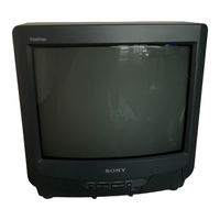 Sony Trinitron KV-13M40 Operating Instructions Manual