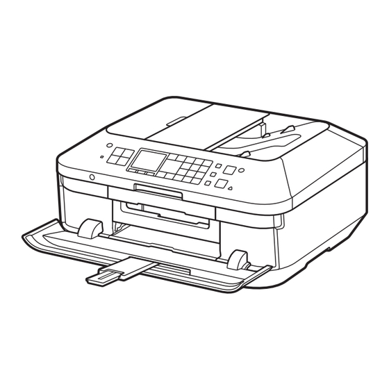 Canon PIXMA MX722 Series Getting Started Manual