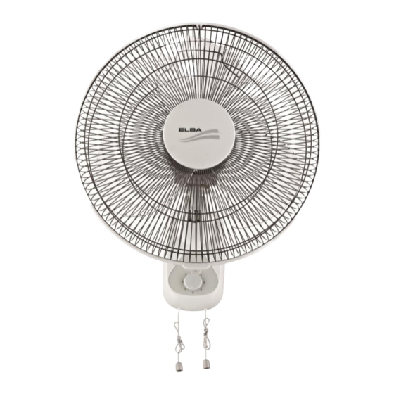 Elba EWMF-B1641(GR) User Manual