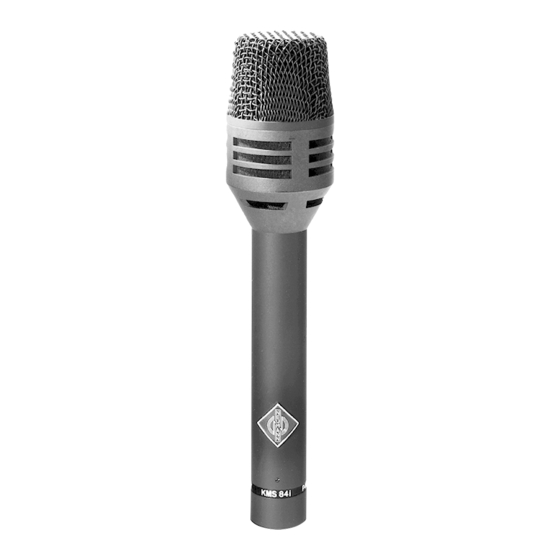 NEUMANN KMS 84 (I) SPARE PARTS Pdf Download ManualsLib