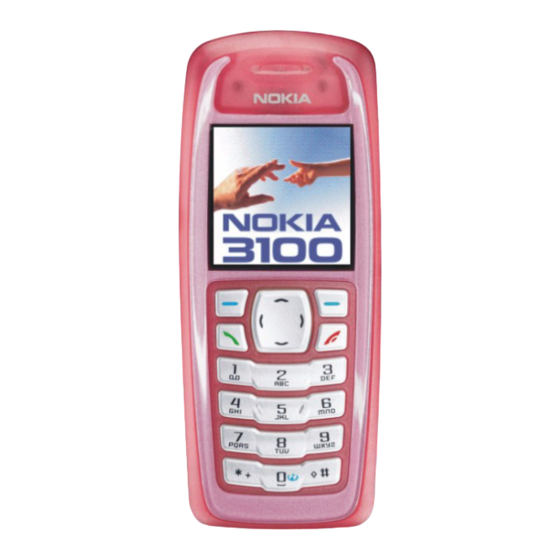 Nokia 3100 Extended User Manual