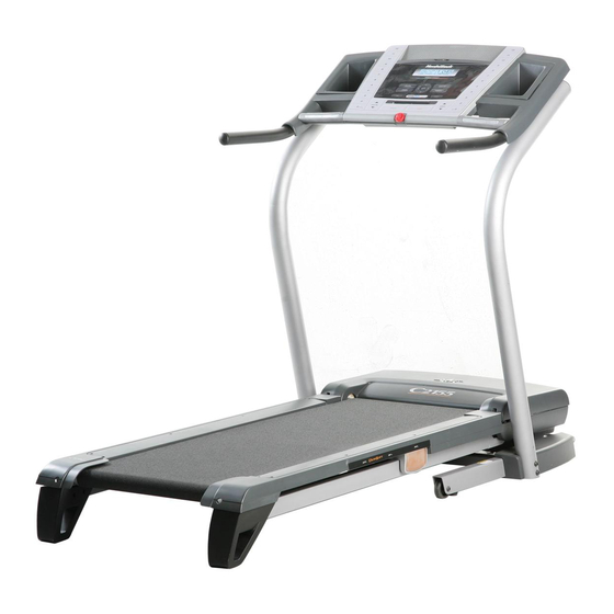 A2550 nordictrack treadmill online manual