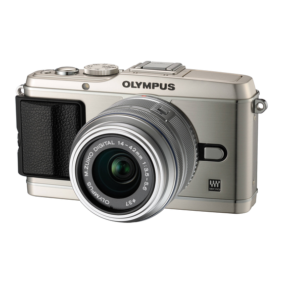 OLYMPUS E-P3 INSTRUCTION MANUAL Pdf Download | ManualsLib