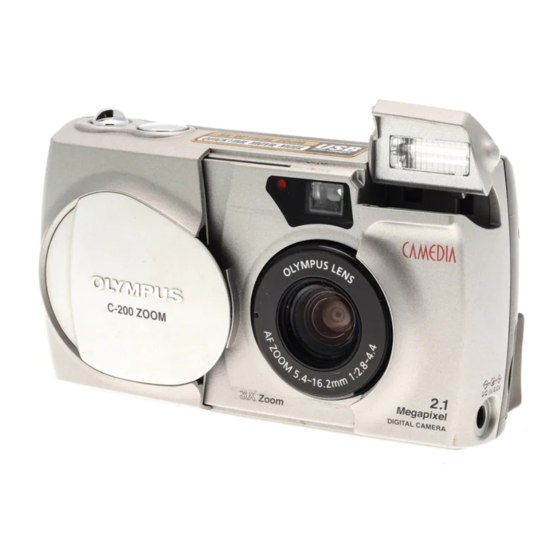 OLYMPUS C200 ZOOM REFERENCE MANUAL Pdf Download ManualsLib