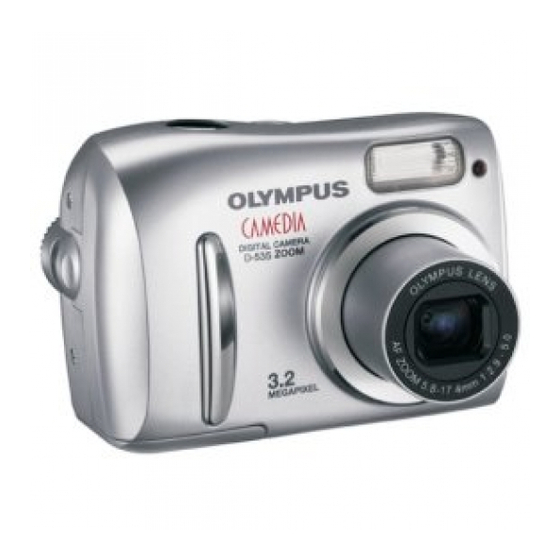 OLYMPUS CAMEDIA D535 ZOOM REFERENCE MANUAL Pdf Download ManualsLib