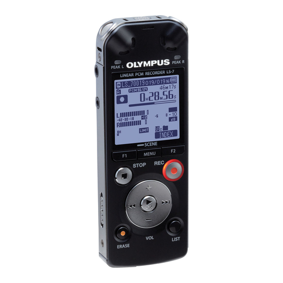 OLYMPUS LS-7 DETAILED INSTRUCTIONS Pdf Download | ManualsLib